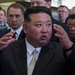 North Korean leader Kim Jong Un visits a Russian aircraft plant