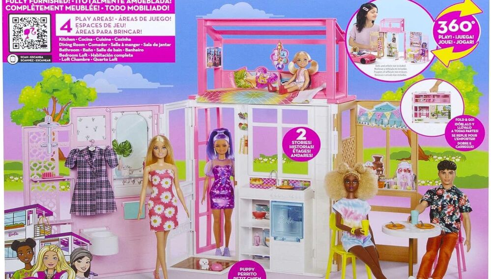 Casas de muñecas barbie para sales jugar