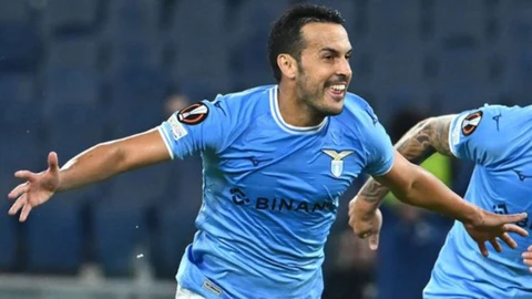 Pedro Rodríguez con la Lazio