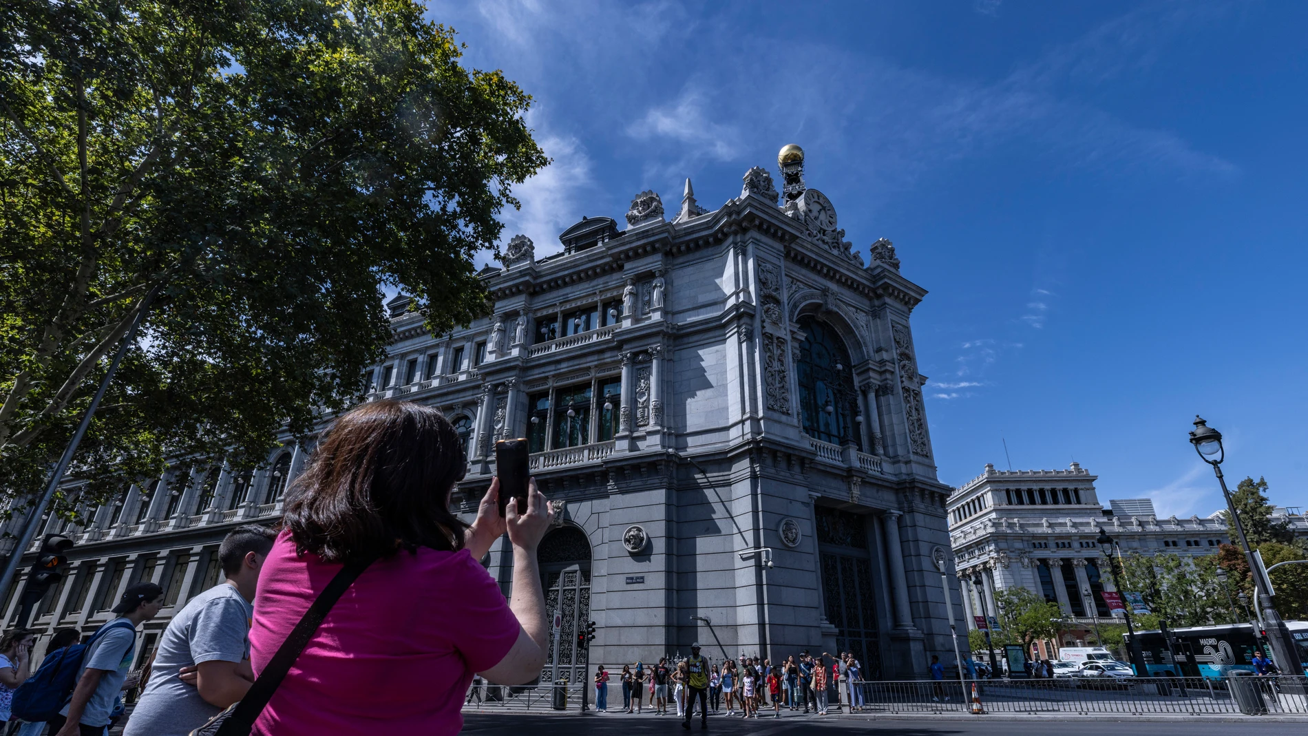 Edificio del Banco de España en Madrid