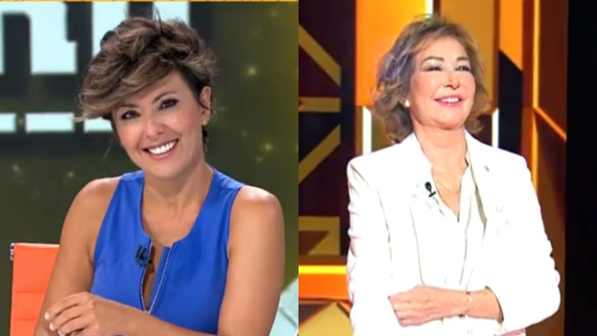 Sonsoles Ónega y Ana Rosa Quintana , presentadoras de televisión