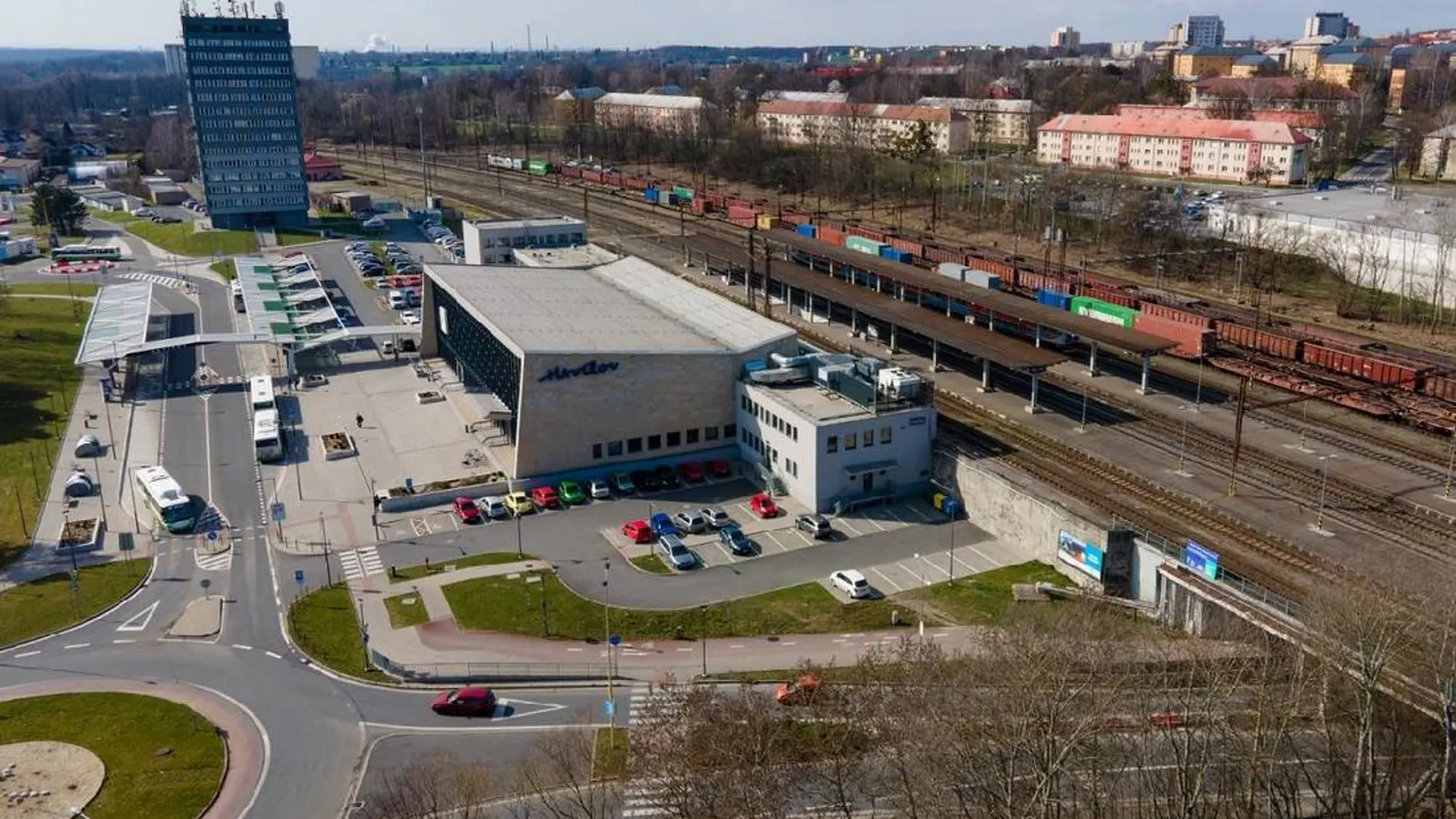 Estación de tren de Havířov donde se llevarán a cabo las actuaciones de modernización