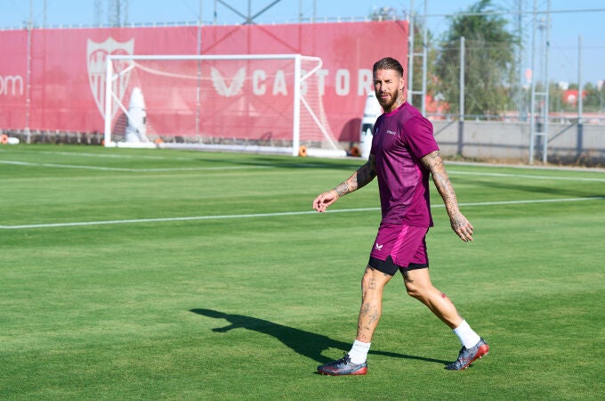 Sergio Ramos debutará con el Sevilla en Champions ante el Lens
