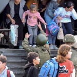 Russian peacekeepers evacuate civilians from Nagorno-Karabakh