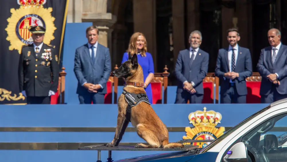 Actos del Día de la Policía en Salamanca