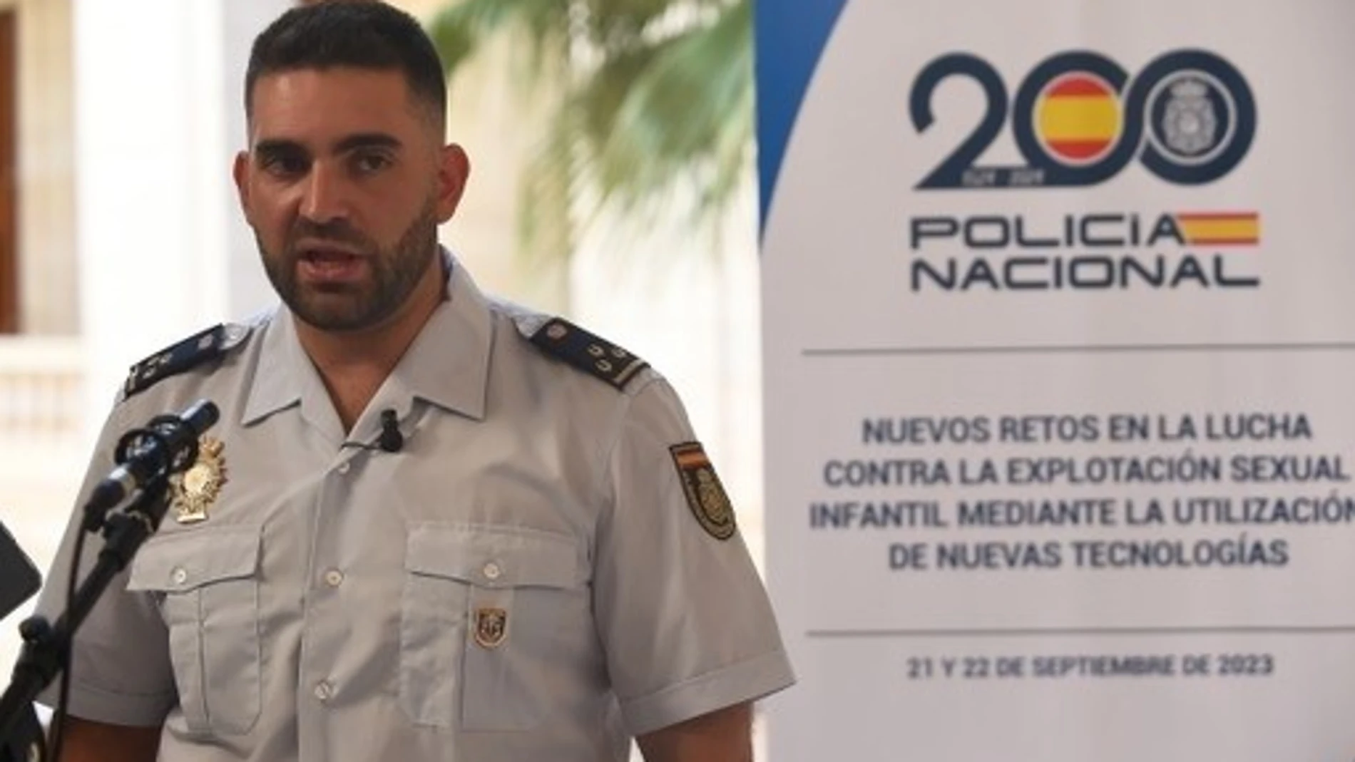 Javier Izquierdo de la Rosa es el jefe del Grupo de Protección al Menor de la Unidad Central de Ciberdelincuencia de la Policía Nacional ÁLEX ZEA / EUROPA PRESS 20/09/2023
