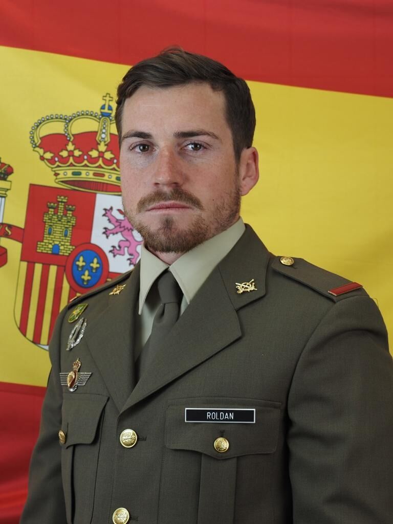 El soldado Adrián Roldan Marín