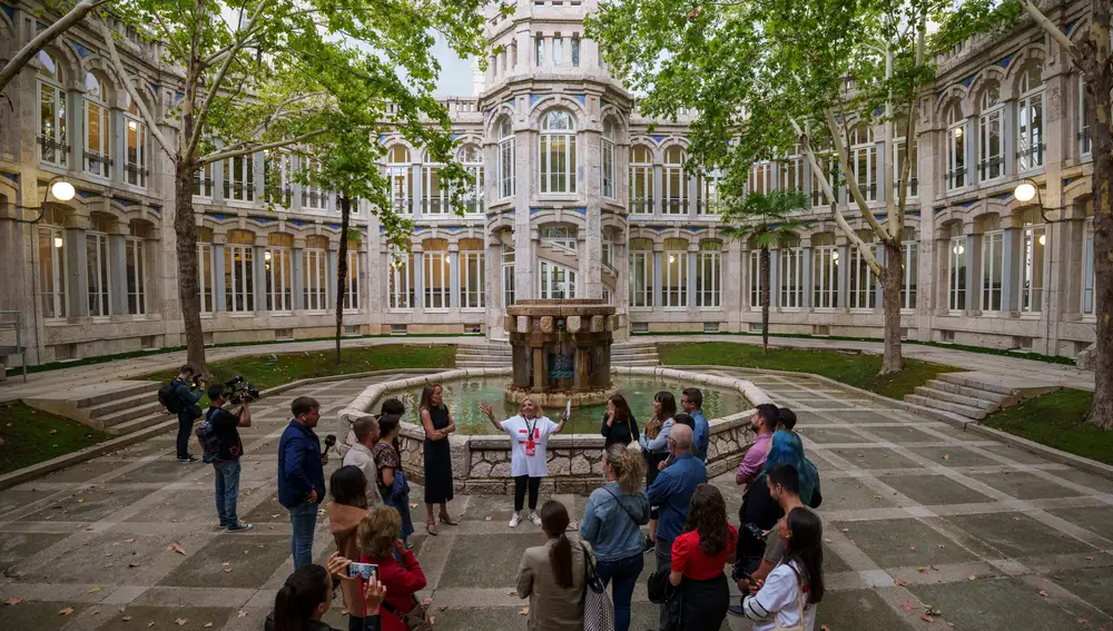 Visita al Palacio de Maudes por el Open House Madrid. David Jar