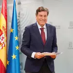 El consejero Carlos Fernández Carriedo informa de los acuerdos adoptados en Consejo de Gobierno