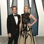 Lachlan Murdoch and Sarah Murdoch attend the 2020 Vanity Fair Oscar Party hosted by Radhika Jones at Wallis Annenberg Center for the Performing Arts