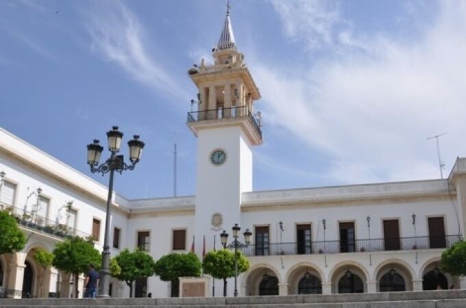Fachada principal del Ayuntamiento de Marchena
