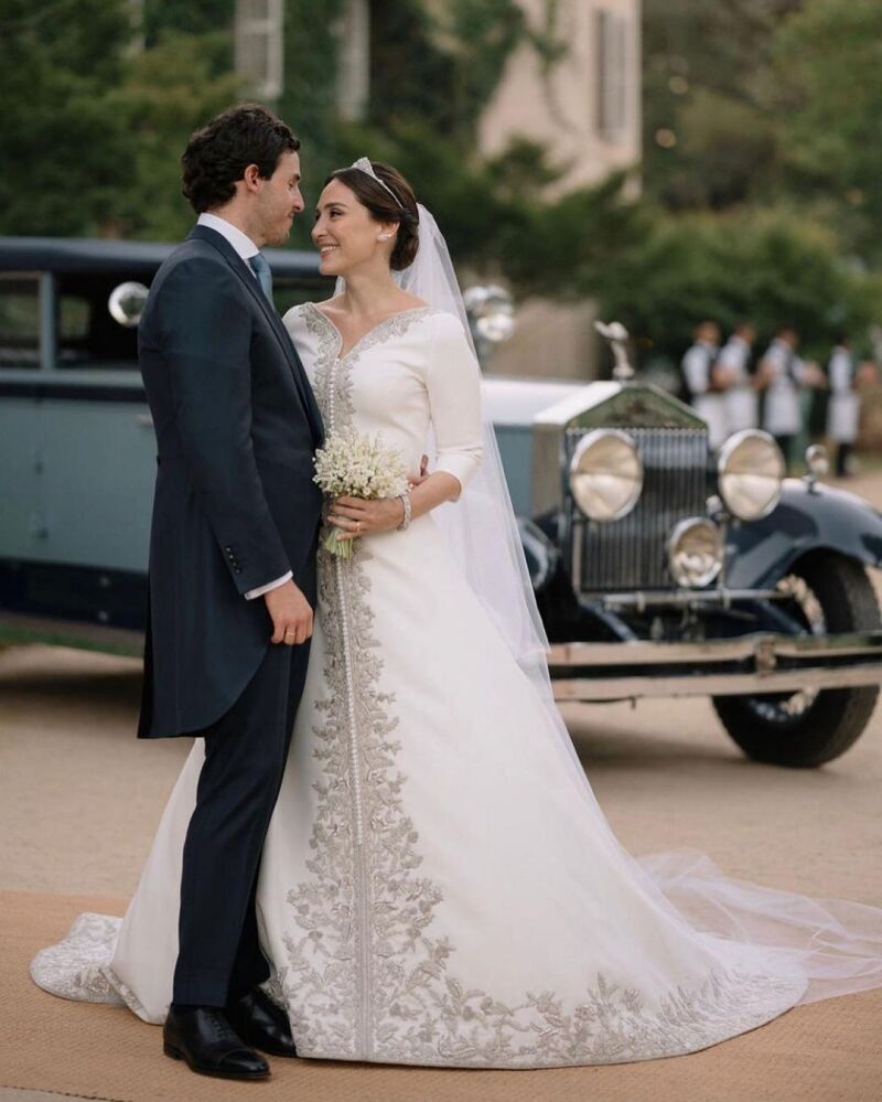 Íñigo Onieva y Tamara Falcó el día de su boda