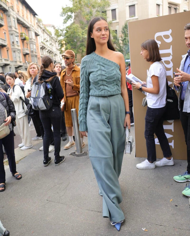 Victoria Federica con jersey invernal.