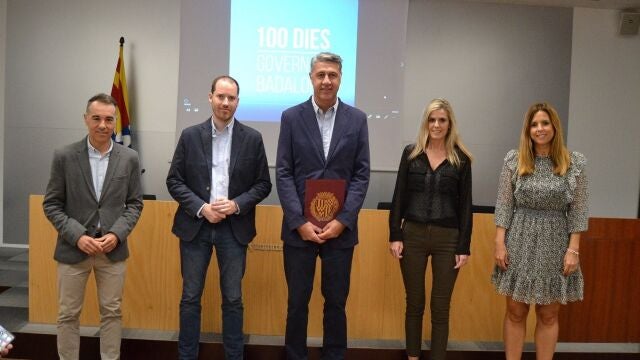 García Albiol hizo balance de sus primeros 100 días de gobierno municipal 