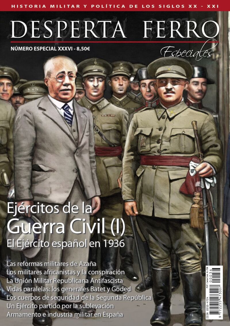 Portada del número 36 de &quot;Desperta Ferro Especiales&quot;