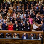 Alberto Nuñez Feijoo en el Pleno Sesión de Investidura en el Congreso de los Diputados © Alberto R. Roldán / Diario La Razón. 26 09 2023