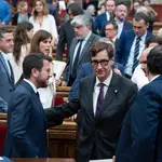 Aragonès inicia el Debate de Política General en el Parlament de Catalunya
