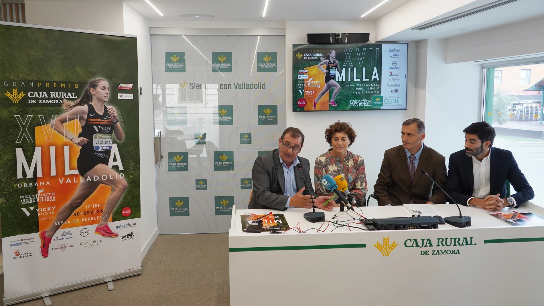 Presentación de la XXVI Milla Urbana de Valladolid Gran Premio Caja Rural de Zamora