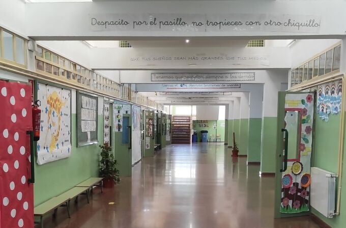 Interior de un colegio de Córdoba