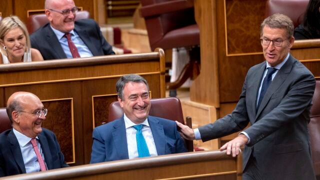 Segundo día de la sesión de investidura de Feijóo en el Congreso de los Diputados