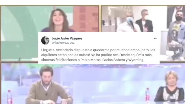 Tweet Jorge Javier Vázquez