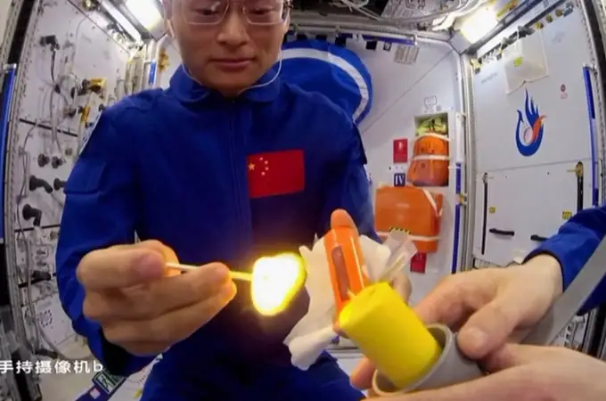 Astronautas chinos realizan un experimento prohibido en la Estación Espacial Internacional
