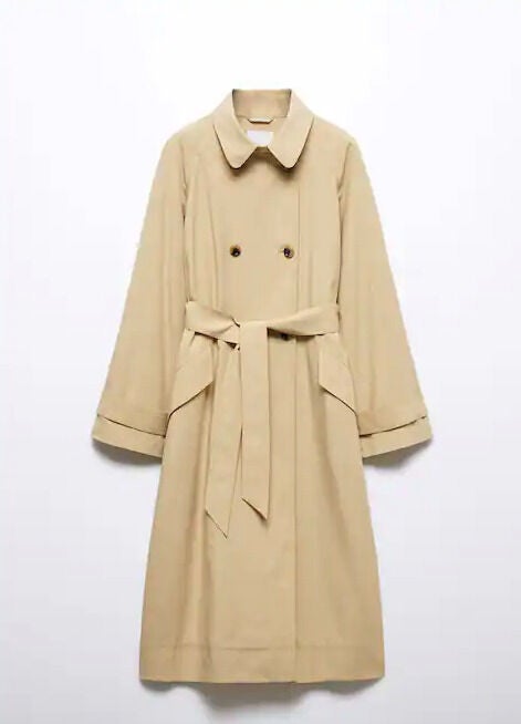 Trench fluido tencel