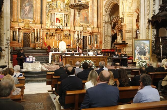 El obispo de Córdoba, monseñor Demetrio Fernández, presidió el acto jurídico y la eucaristía de clausura del proceso de beatificación y canonización en su fase diocesana de Bonifacio Bonillo, de la Orden Hospitalaria de San Juan de Dios.