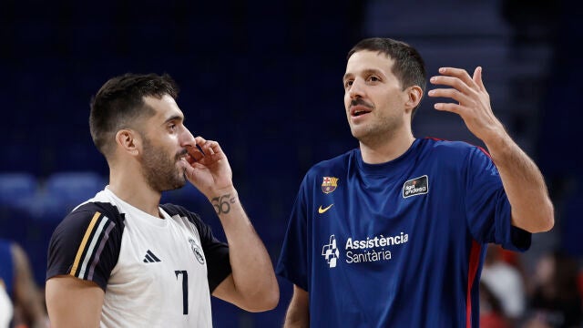 Campazzo y Laprovittola, antes del último Clásico