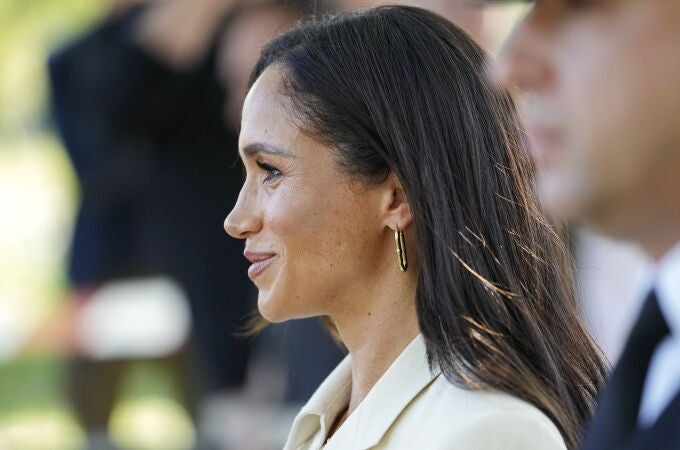 Meghan, wife of Britain's Prince Harry and Duchess of Sussex