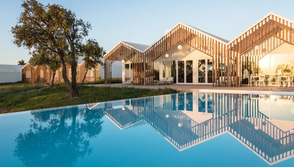 La piscina de Sobreiras es otra de las grandes bazas de este hotel