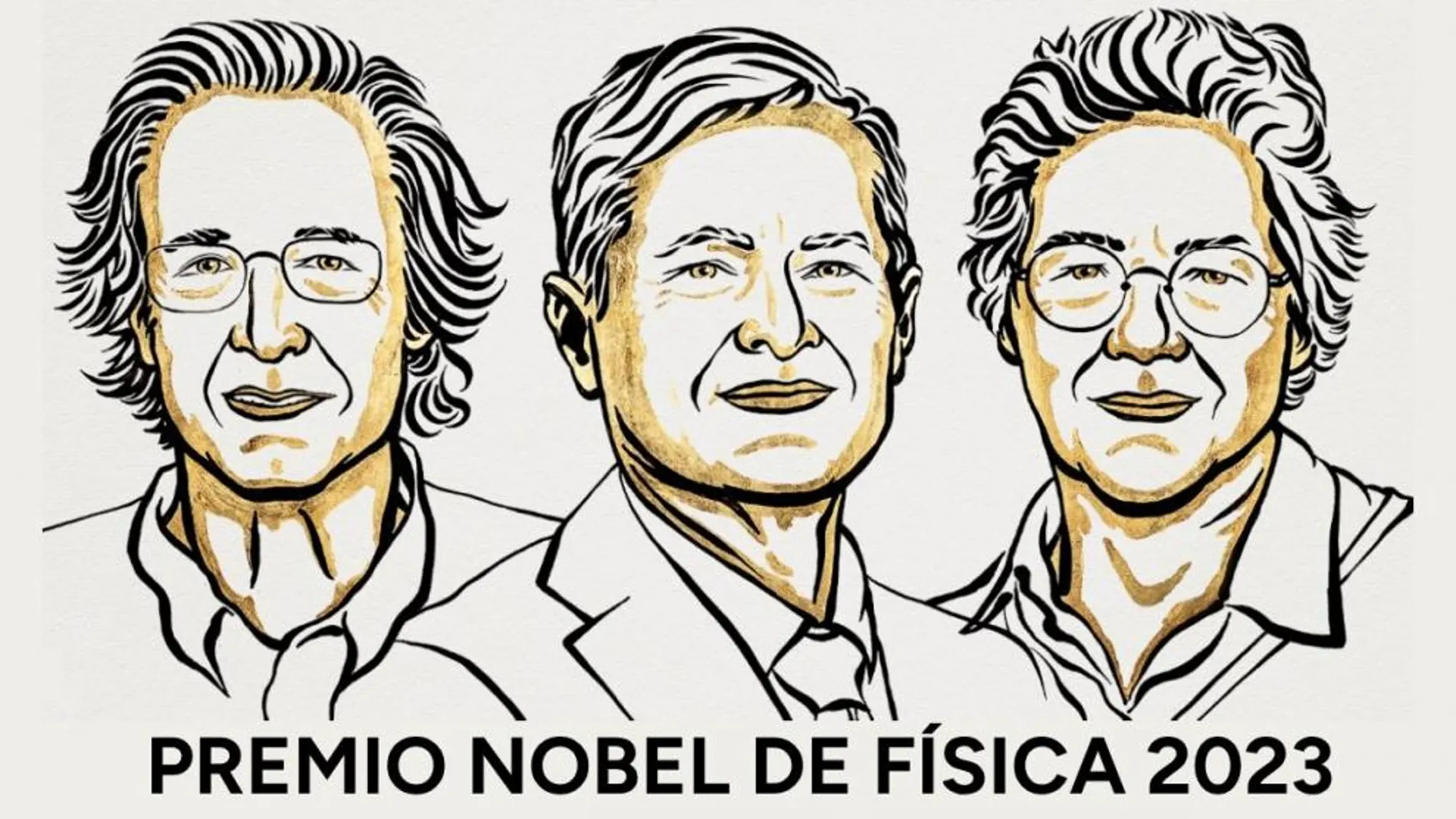 Los ganadores del Premio Nobel de Física 2023. Los ganadores del Premio Nobel de Física 2023: Agostini, Krausz y L’Huillier