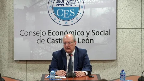 El presidente del CES de Castilla y León, Enrique Cabero