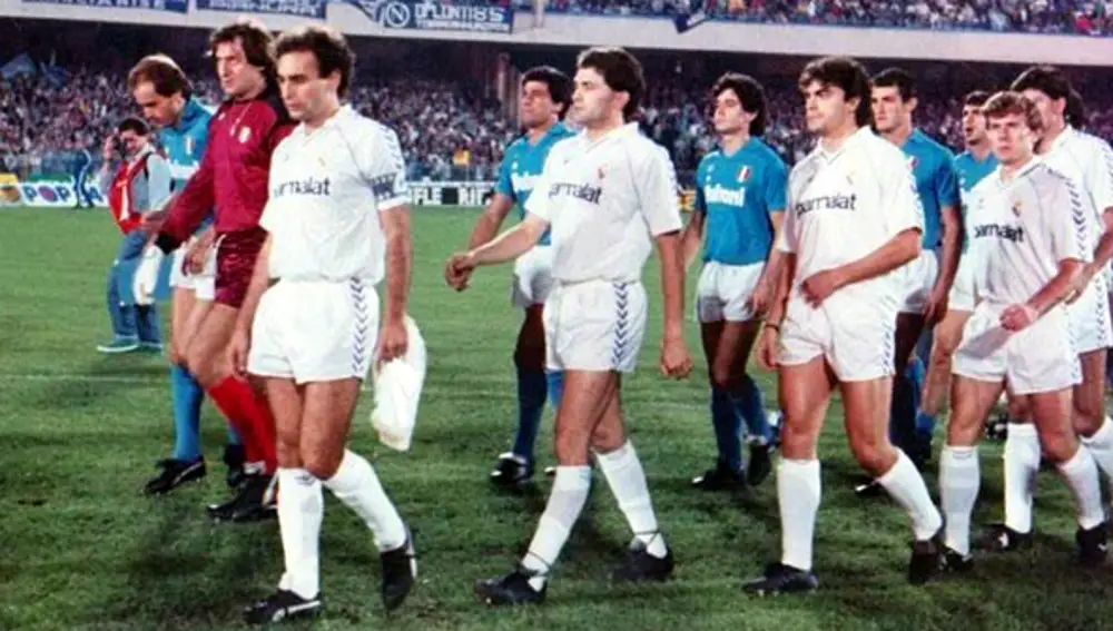 Nápoles Madrid Champions 1987