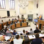 El Fondo de Cooperación Municipal ha centrado parte de la sesión ordinario del pleno de la Diputación de Alicante de hoy.