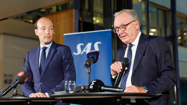 SAS Press conference in Solna