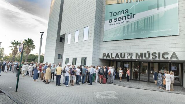 La expectación por la reapertura del Palau de la Música agota las entradas de los primeros conciertos
