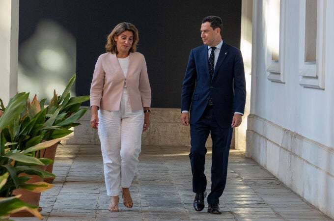 Moreno acordó con Ribera un aplazamiento del debate final de la ley de regadíos en torno a Doñana