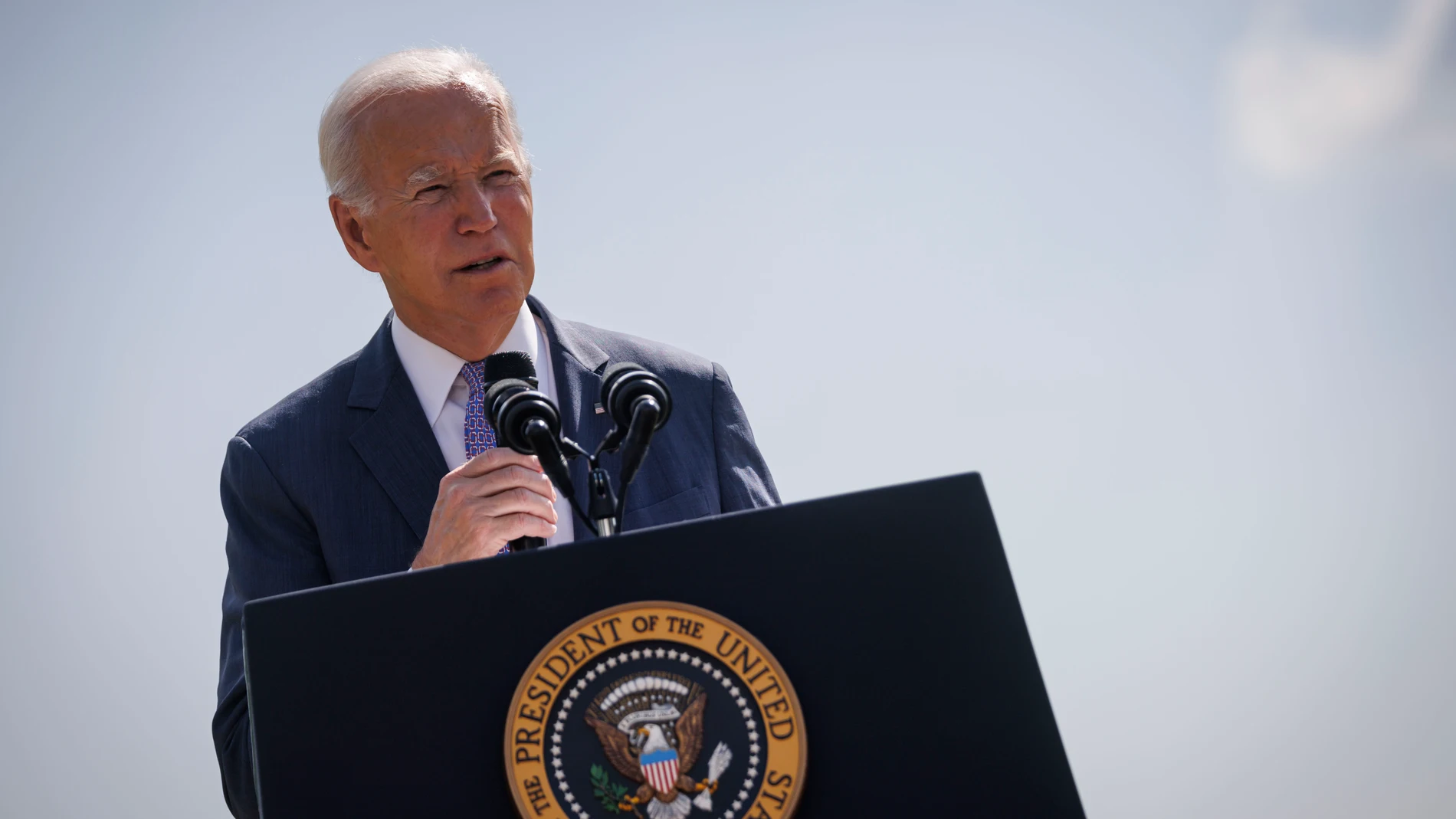 October 2, 2023, Washington, District of Columbia, USA: United States President Joe Biden speaks during an event to celebrate the Americans with Disabilities Act (ADA) on the South Lawn of the White House in Washington, DC, US, on Monday, October 2, 2023. Biden is planning to call allies to reassure them that US support for Ukraine will continue, according to people familiar with the matter02/10/2023