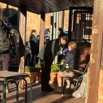 Auxilian a dos peregrinas en Redecilla del Camino (Burgos)
