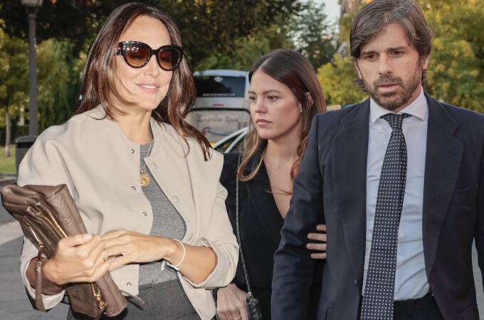 Tamara Falcó con su primo Álvaro Falcó e Isabelle Junot