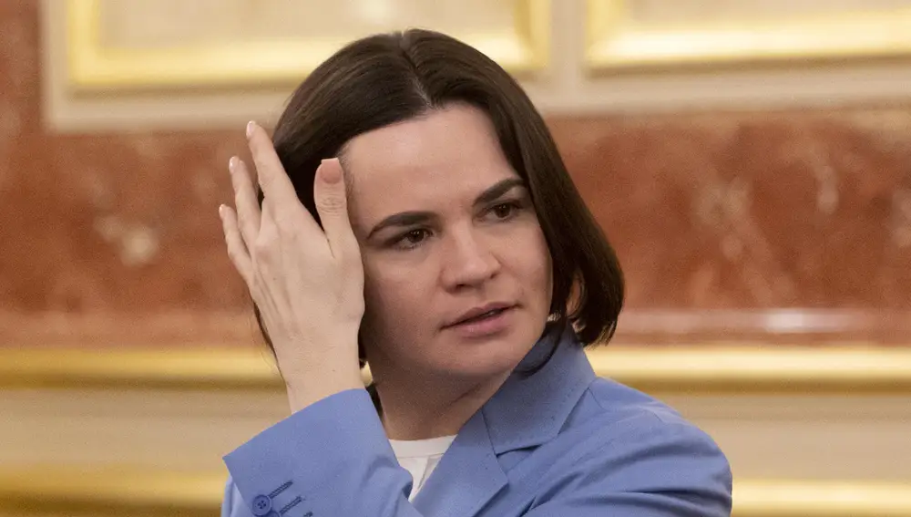 Cumbre.- La opositora bielorrusa Tijanovskaya, invitada a la cena de líderes europeos en La Alhambra