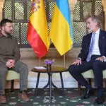 Rey Felipe.- El Rey se reúne con Zelenski tras el anuncio de nueva ayuda militar española a Ucrania