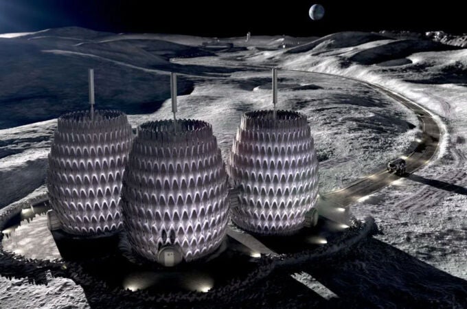 La NASA trabaja en casas lunares para 2040