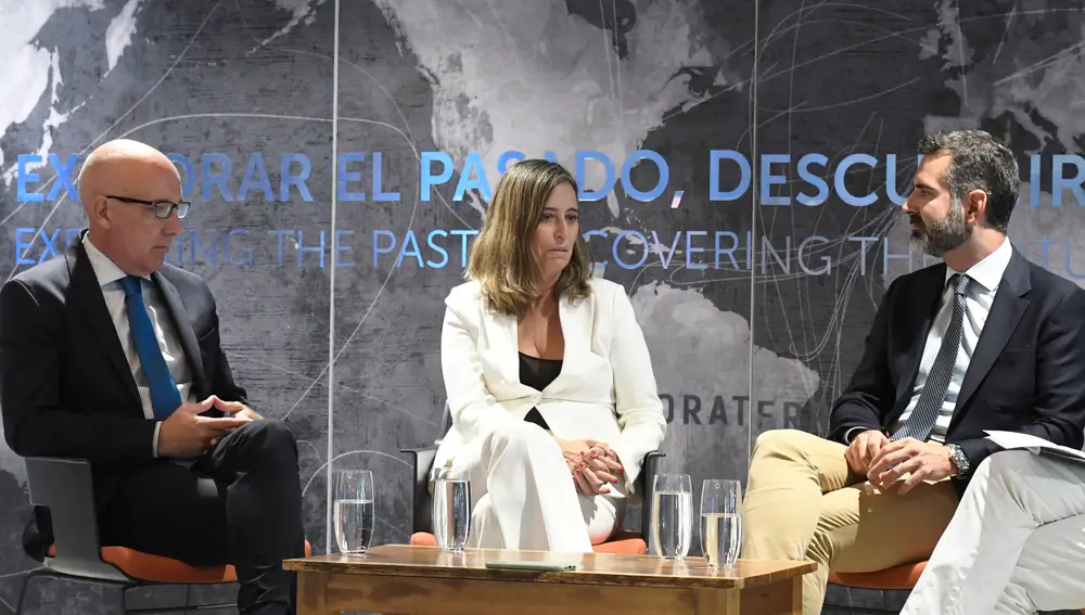 Javier Noriega, María Jesús Mosquera y Ramón Fernández-Pacheco