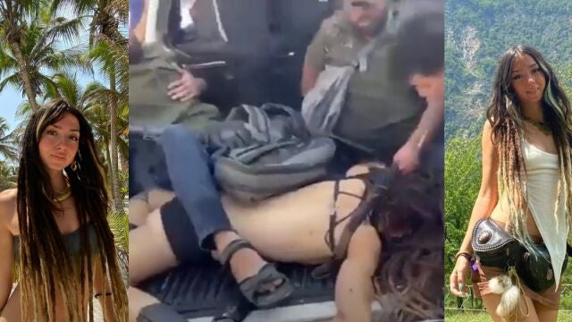 Shani Louk, identificada la mujer asesinada y de que luego exhibieron su cadáver los terroristas de Hamás