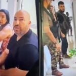 Familia hebrea retenida por las fuerzas de Hamás