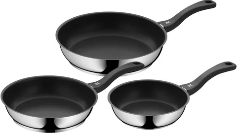 Rebajas en sartenes. Juego de 3 unidades