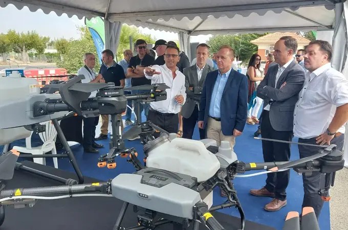 Drones en la agricultura murciana: Así trabaja la tecnología de alta precisión en el campo