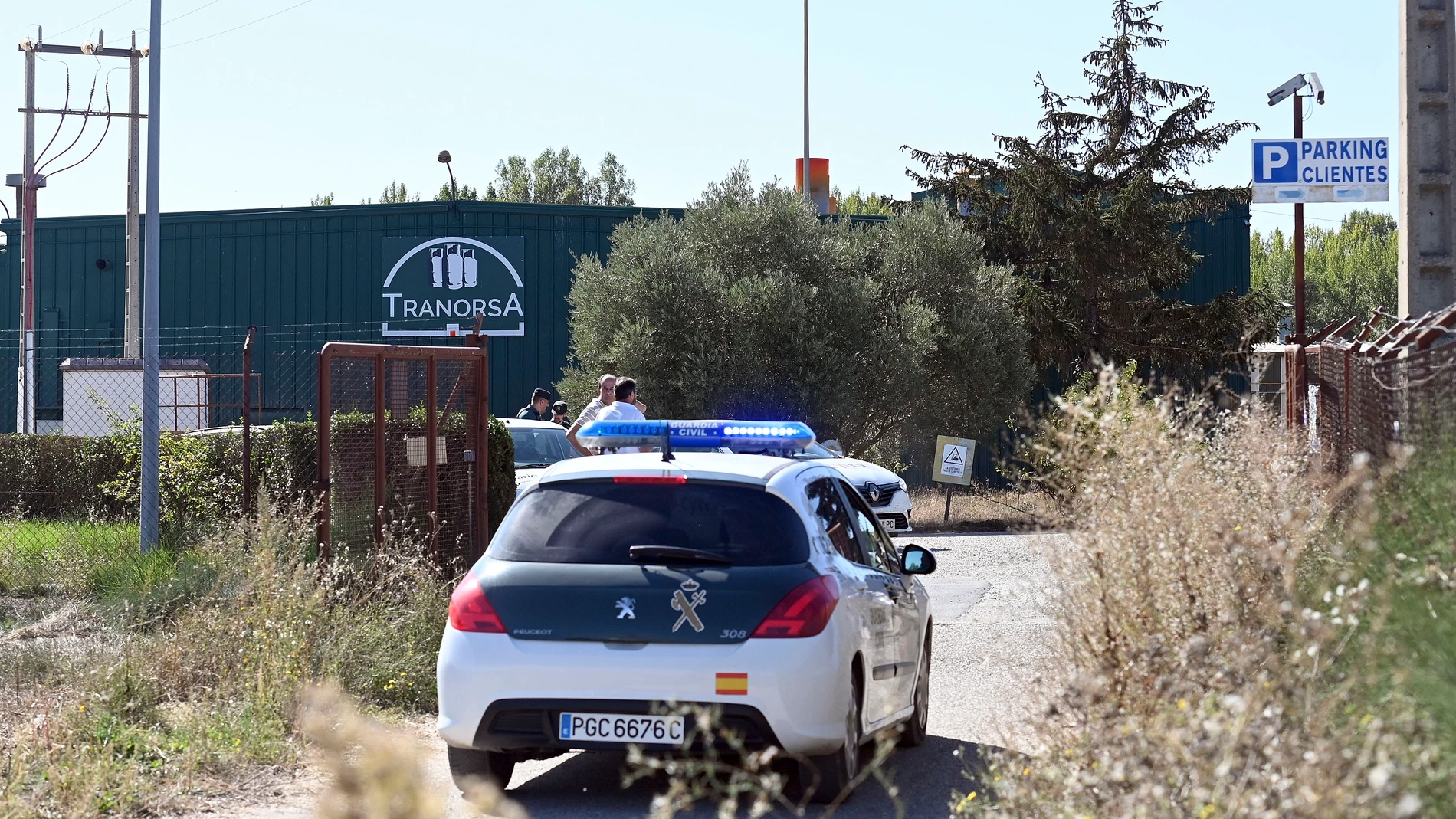 Tres heridos como consecuencia de una explosión en una fabrica de Briviesca (Burgos)